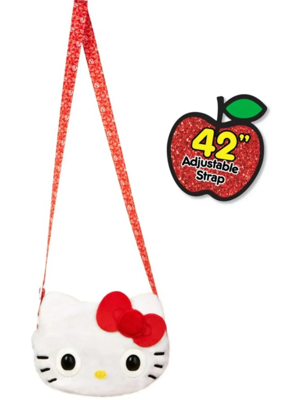 NEW Hello Kitty Sanrio Purse Pets w/ 30 Sounds Blinking Eyes Crossbody Bag Inter